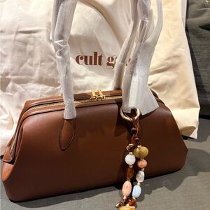 Brand New Cult Gaia “Raia Beaded Satchel Shoulder Bag”